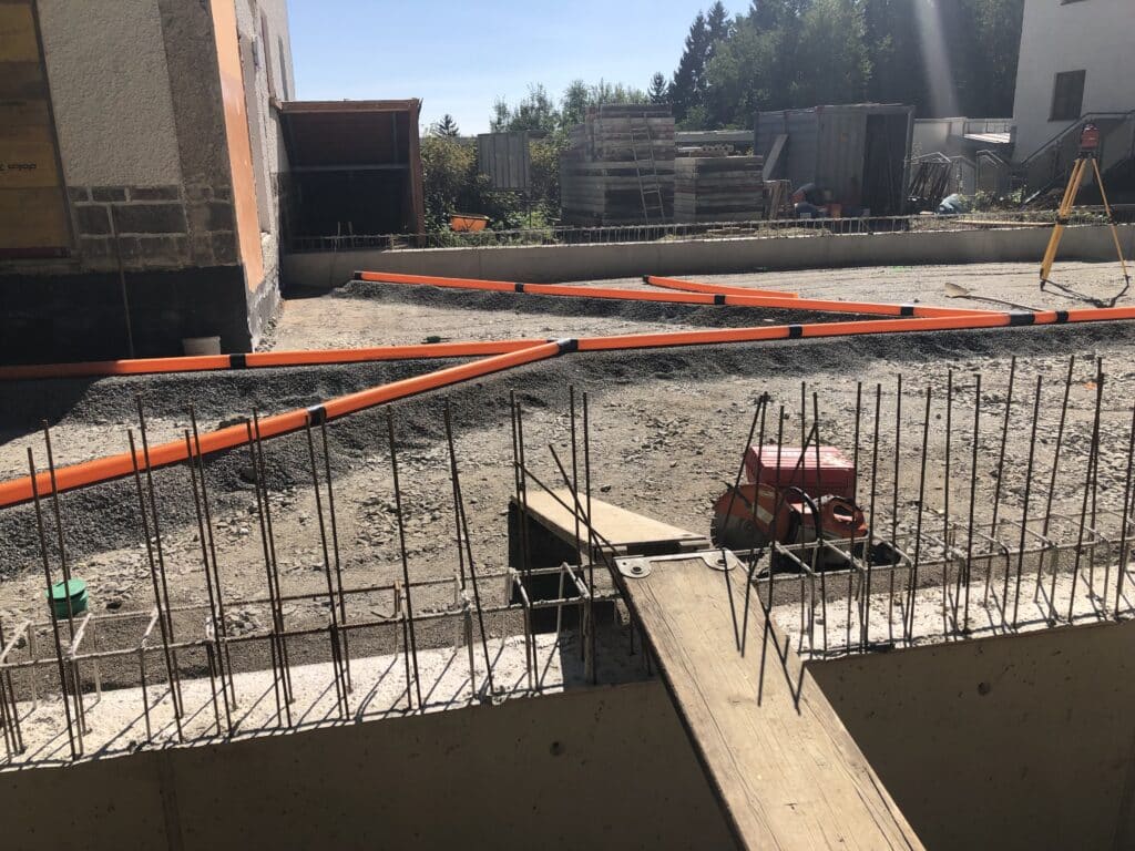Radon-Bodenluft-Drainage