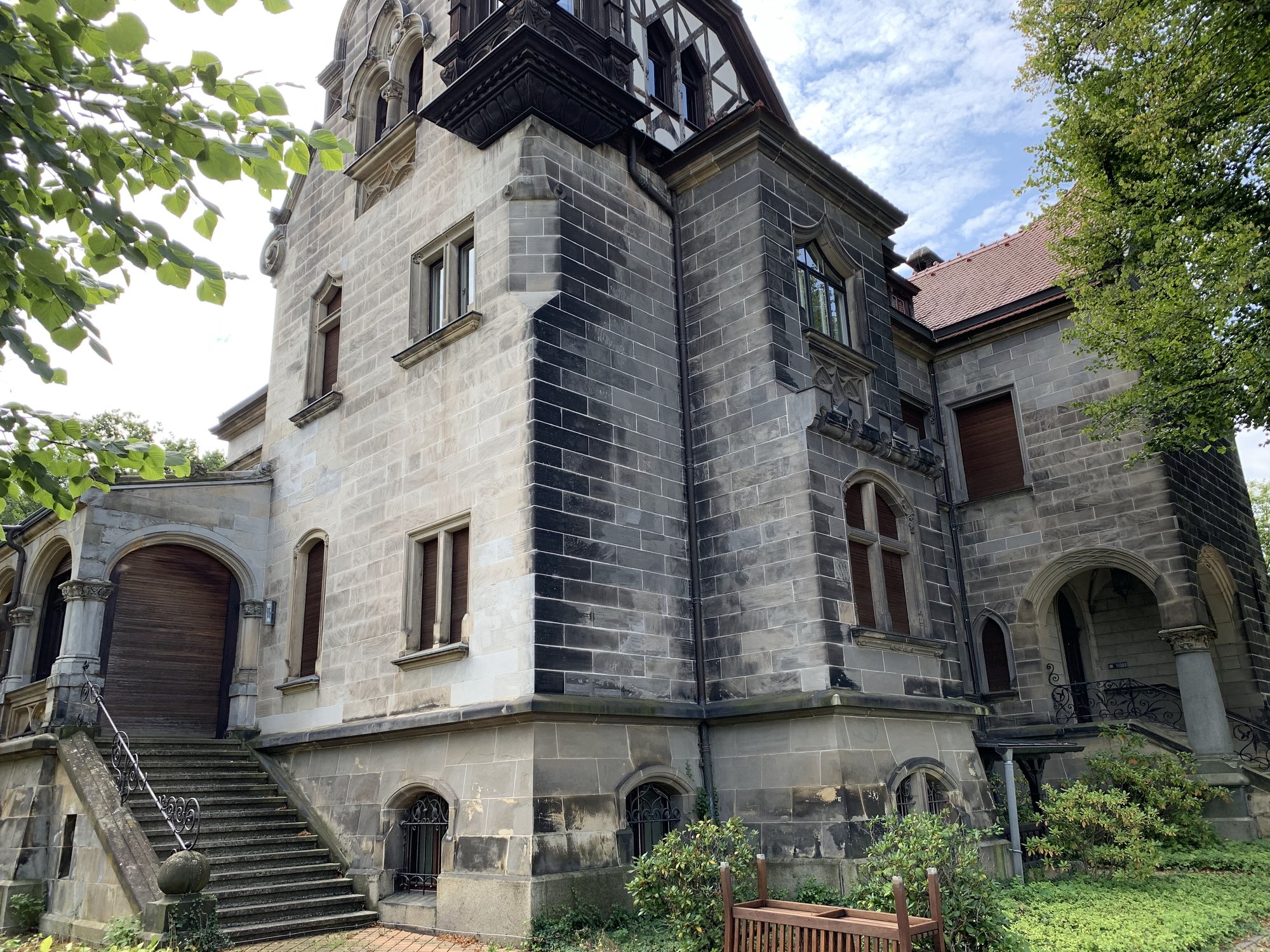 Gründerzeit-Villa in Gera mit Radonbelastung