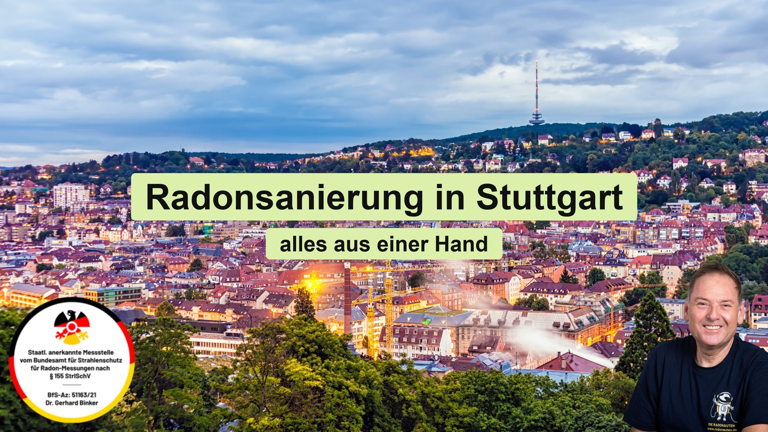 Radonsanierung in Stuttgart: alles aus einer Hand