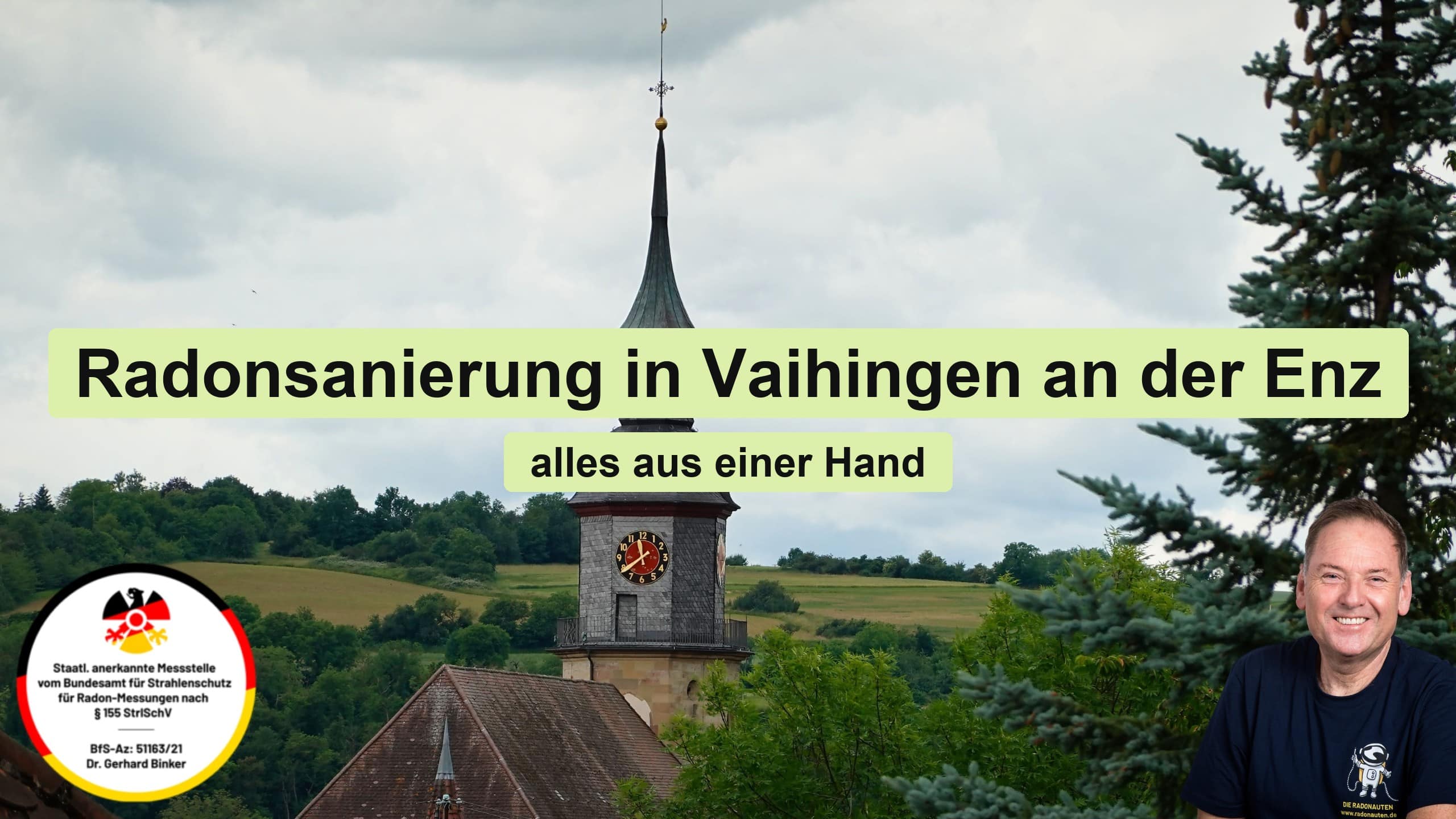 Radonsanierung in Vaihingen an der Enz: alles aus einer Hand