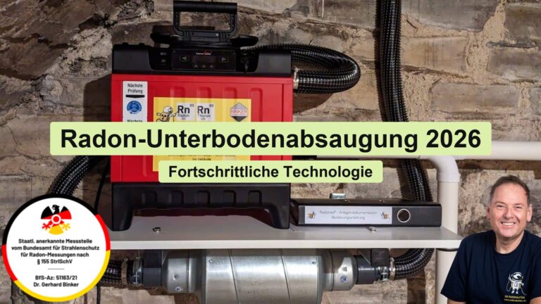 Radon-Unterbodenabsaugung 2026: Fortschrittliche Technologie