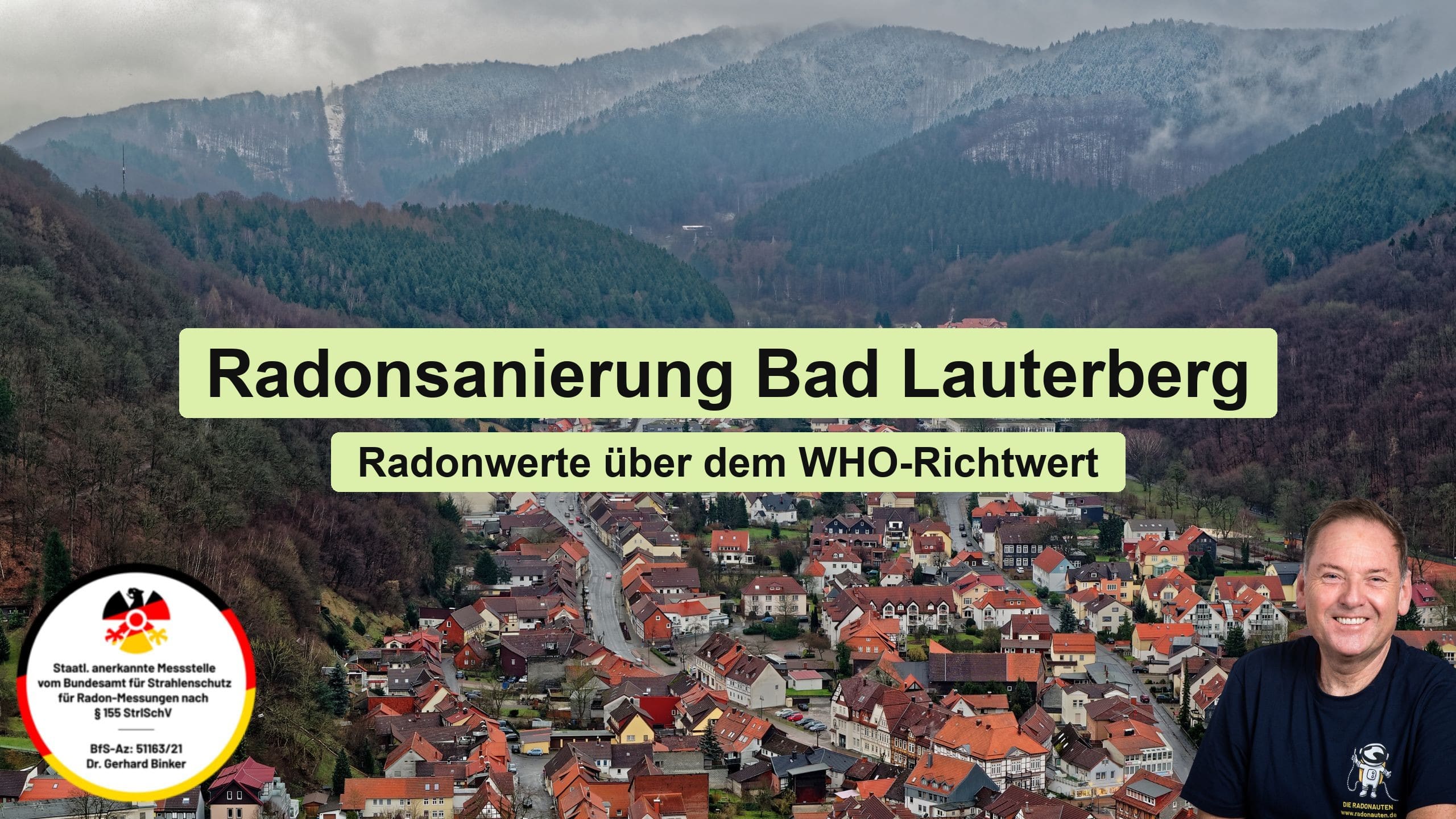 Radonsanierung Bad Lauterberg: Radonwerte über dem WHO-Richtwert