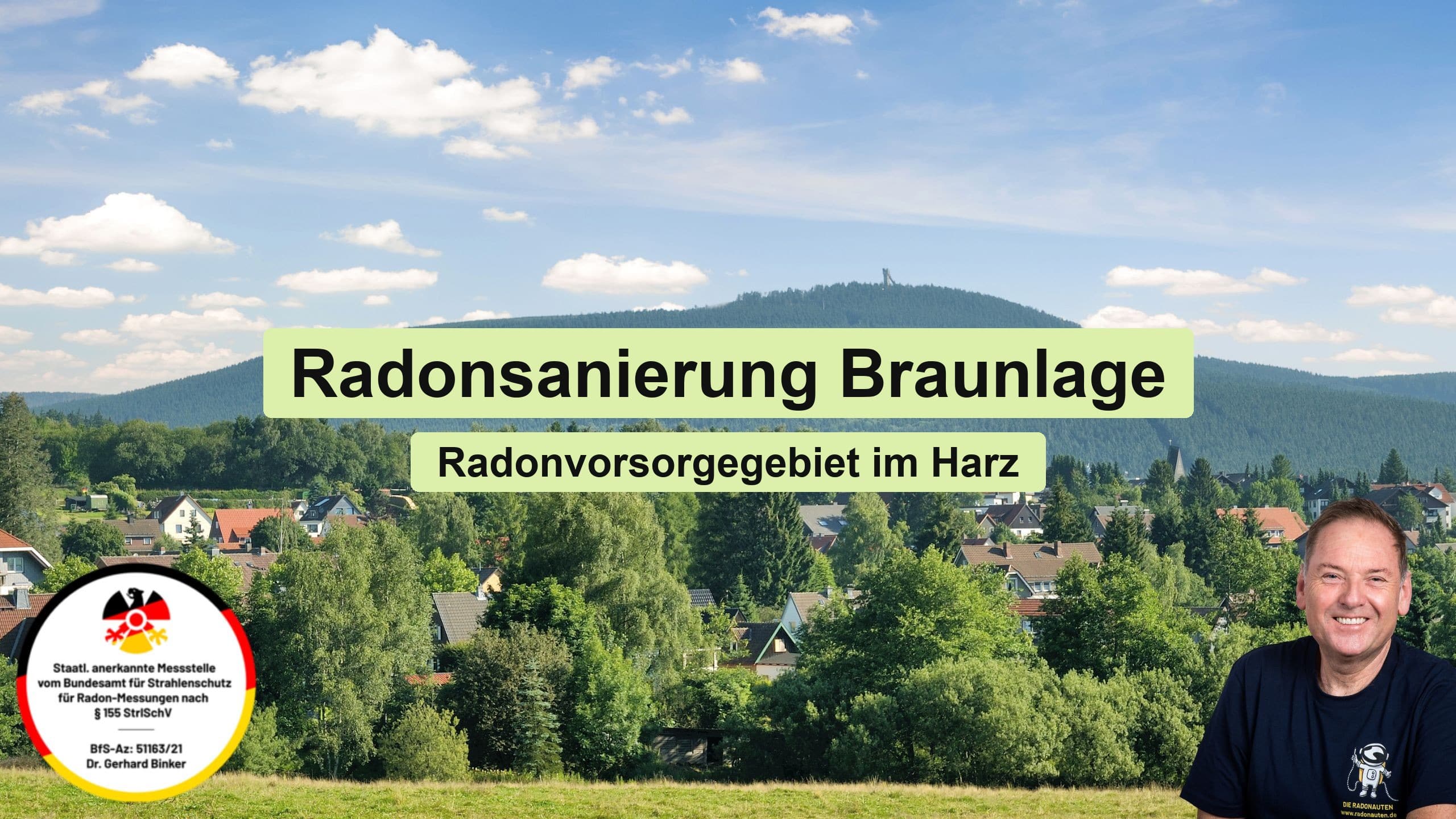 Radonsanierung Braunlage: Radonvorsorgegebiet im Harz