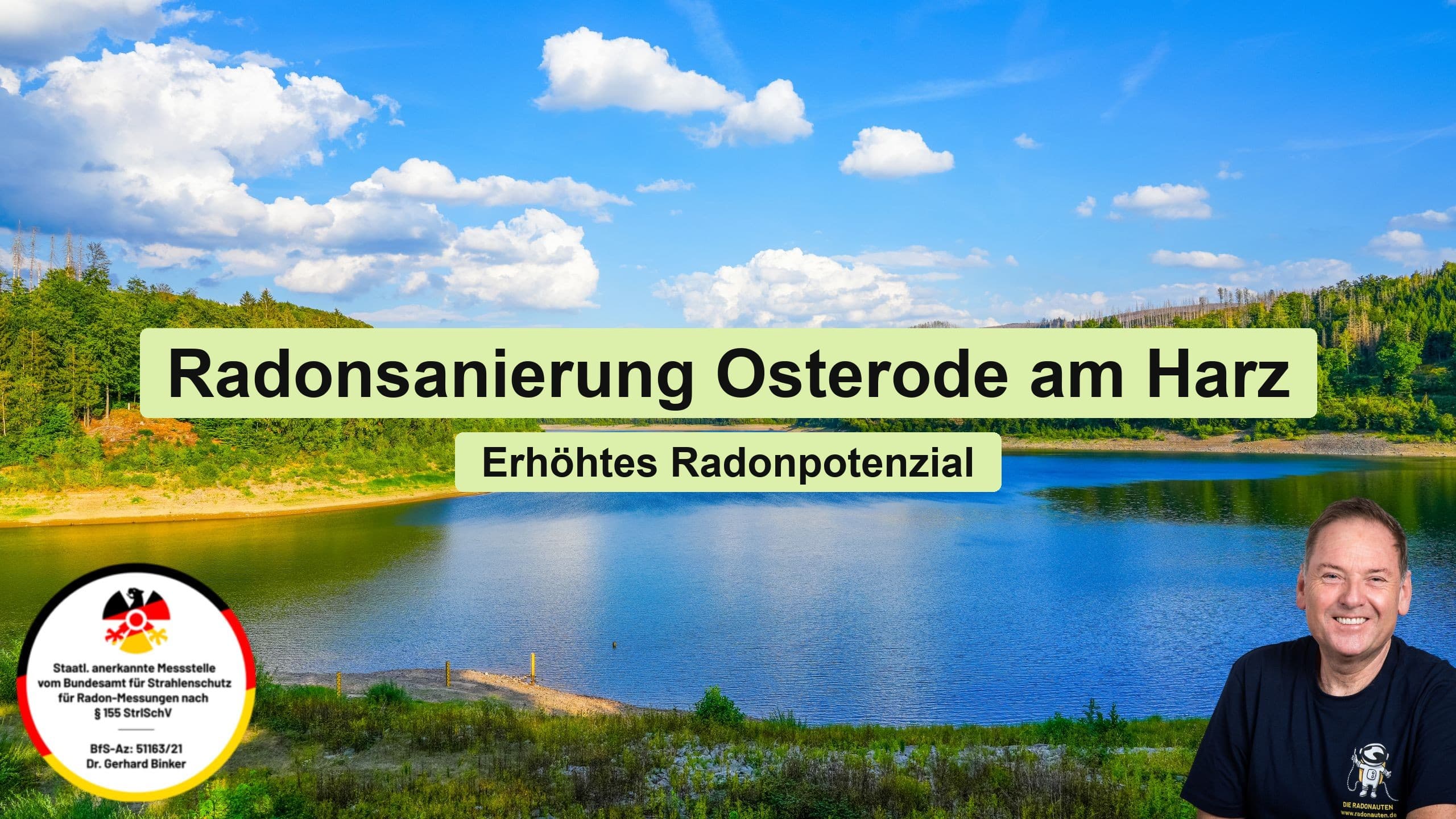 Radonsanierung Osterode am Harz: Erhöhtes Radonpotenzial