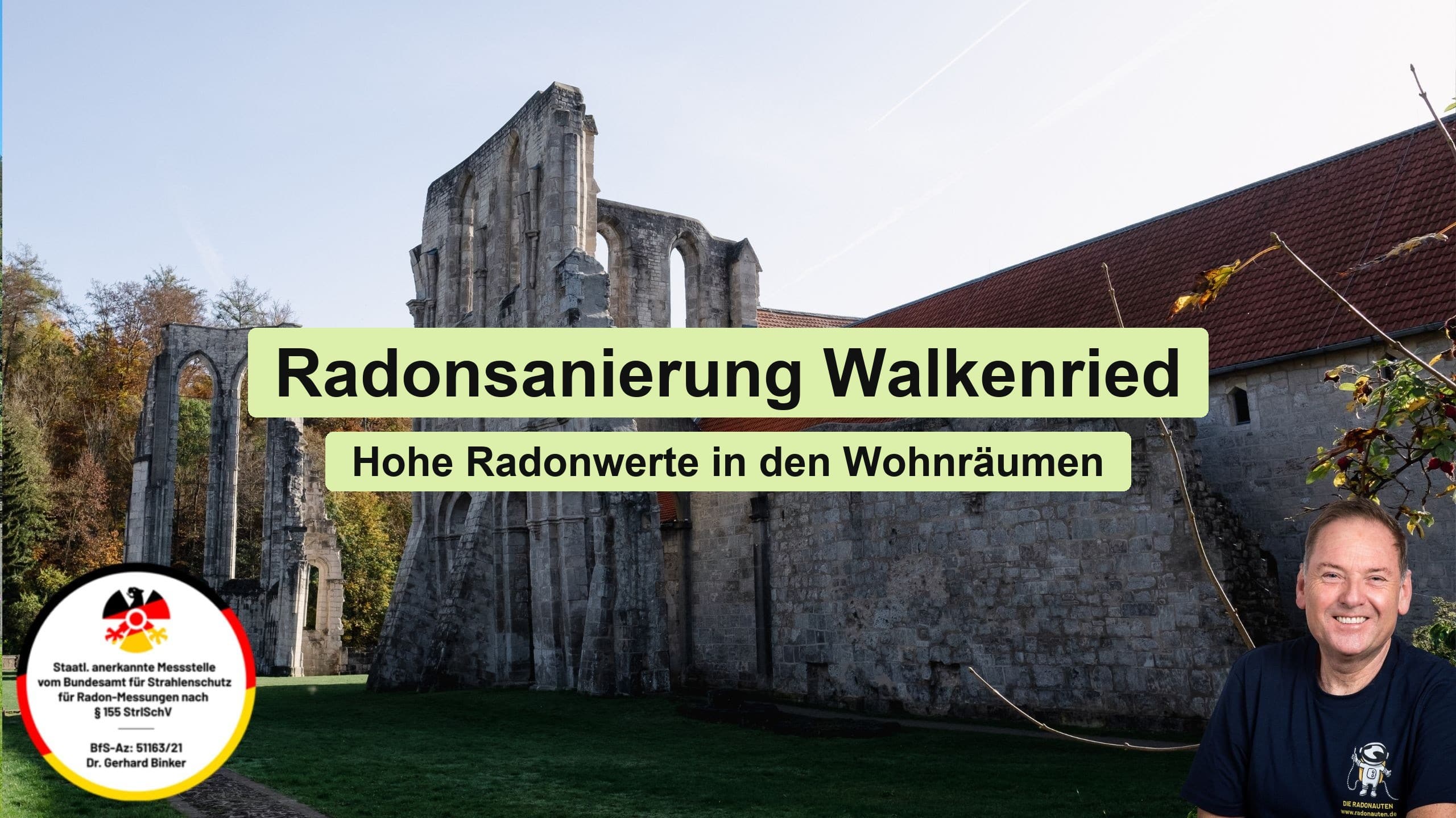 Radonsanierung Walkenried: Hohe Radonwerte in den Wohnräumen